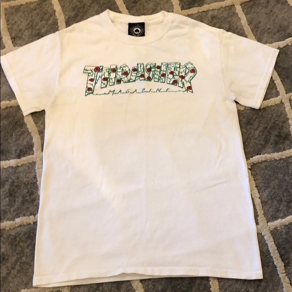 Thrasher Tops - Thrasher Rose Tee Size S
